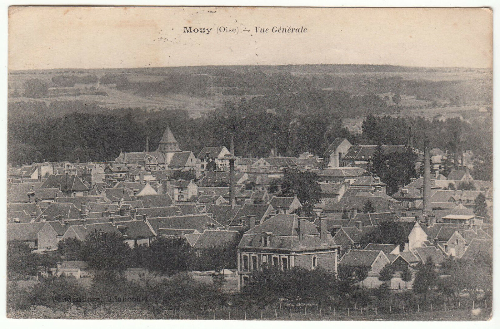 CARTE POSTALE MOUY OISE VUE GENERALE 123977503750