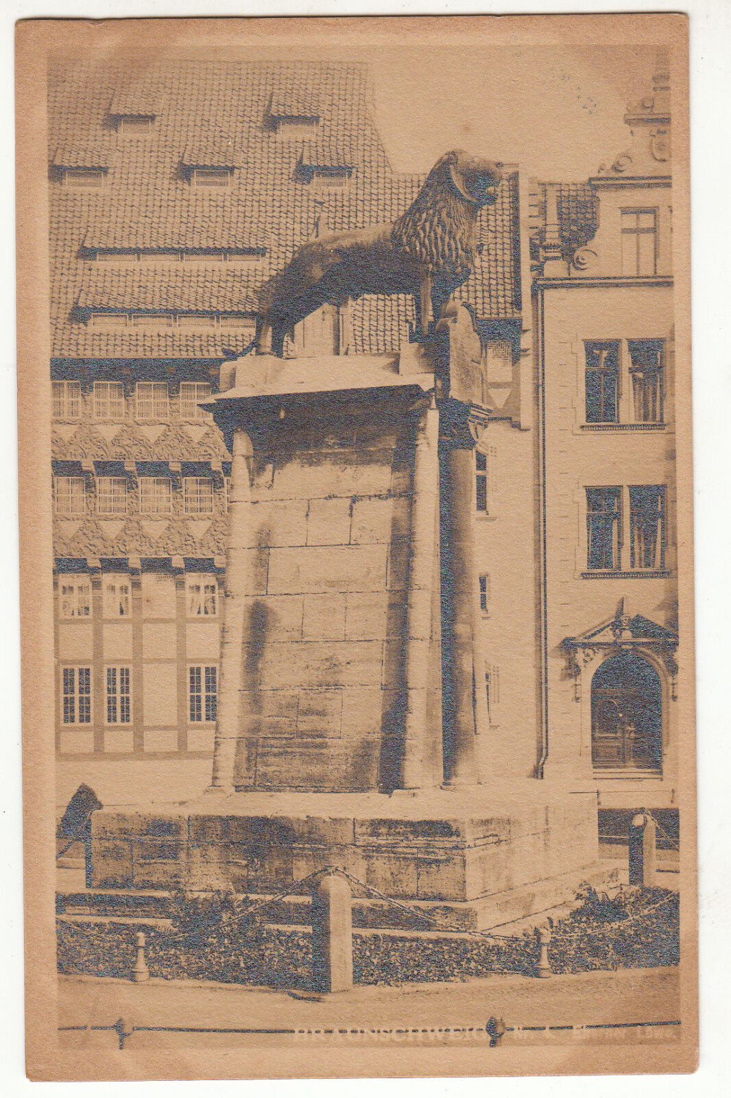 CARTE POSTALE POFTKARTE ALLEMAGNE BRAUNSCHWEIG 123446013160