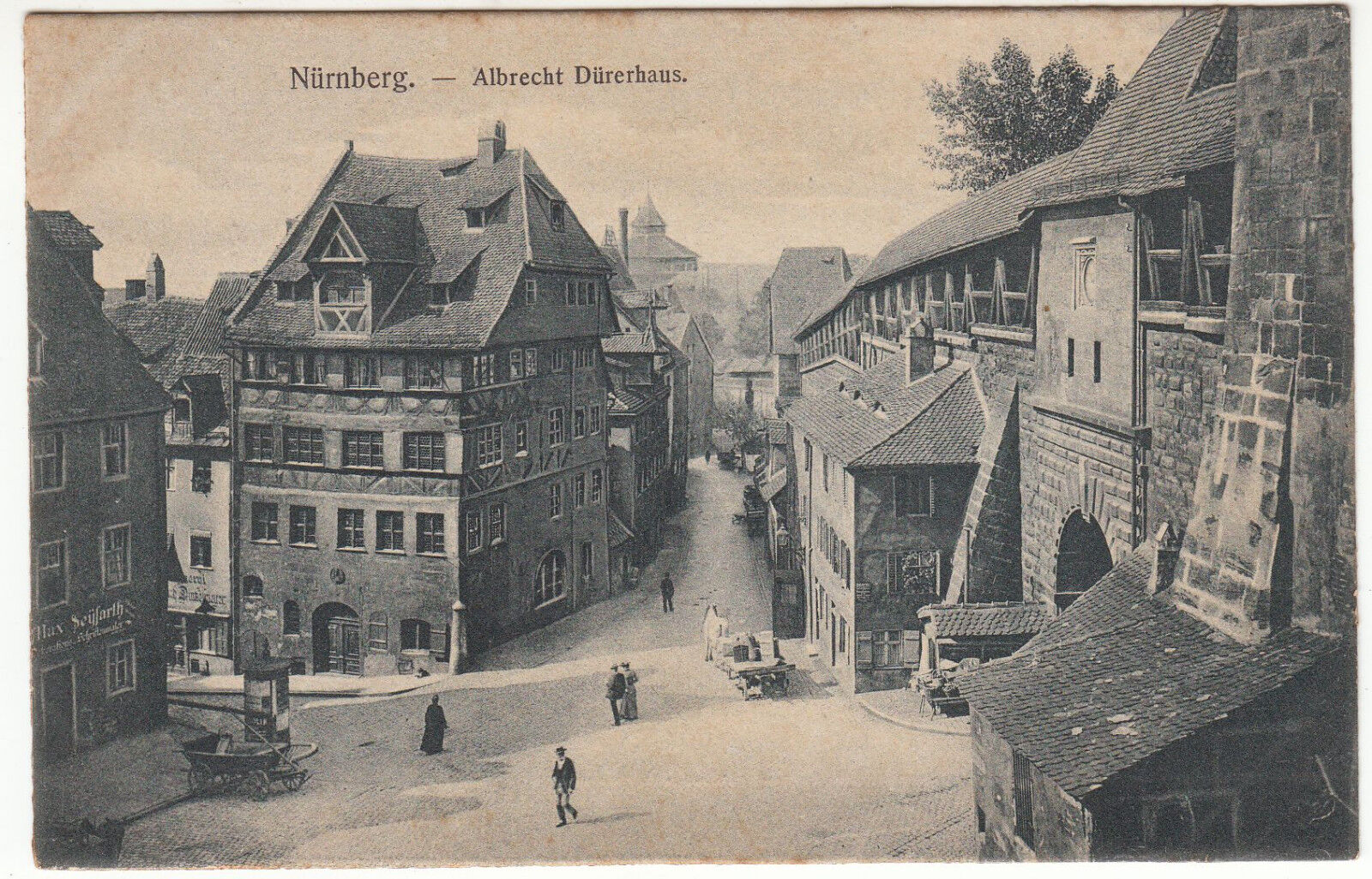 CARTE POSTALE POFTKARTE ALLEMAGNE NURNBERG ALBRECHT DURERHAUS 123475859640