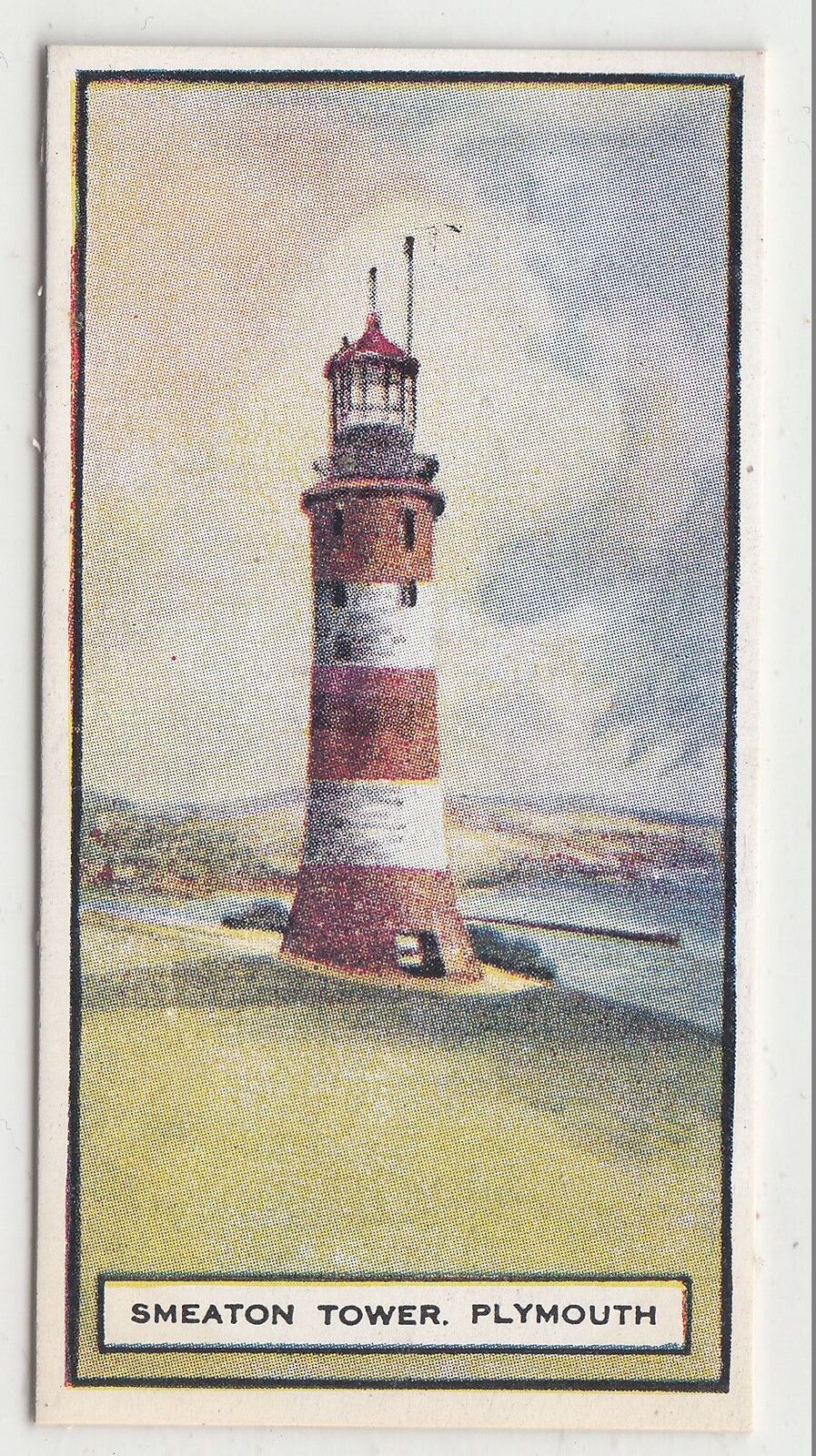 CHROMO VIRGINIA CIGARETTE PHARE SMEATON TOWER LIGHTHOUSE 122112129370