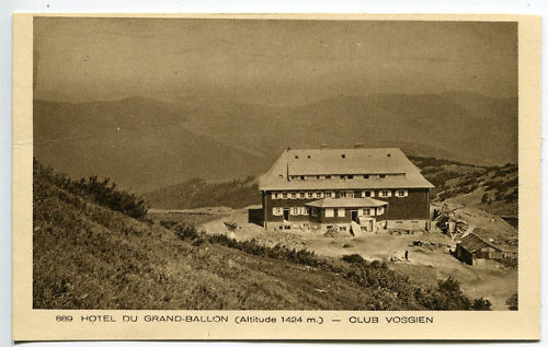 CPA HOTEL DU GRAND BALLON CLUB VOSGIEN 110613371650