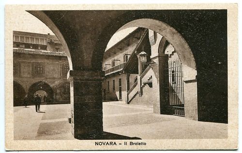 CPA NOVARA IL BROLETTO 120663230850