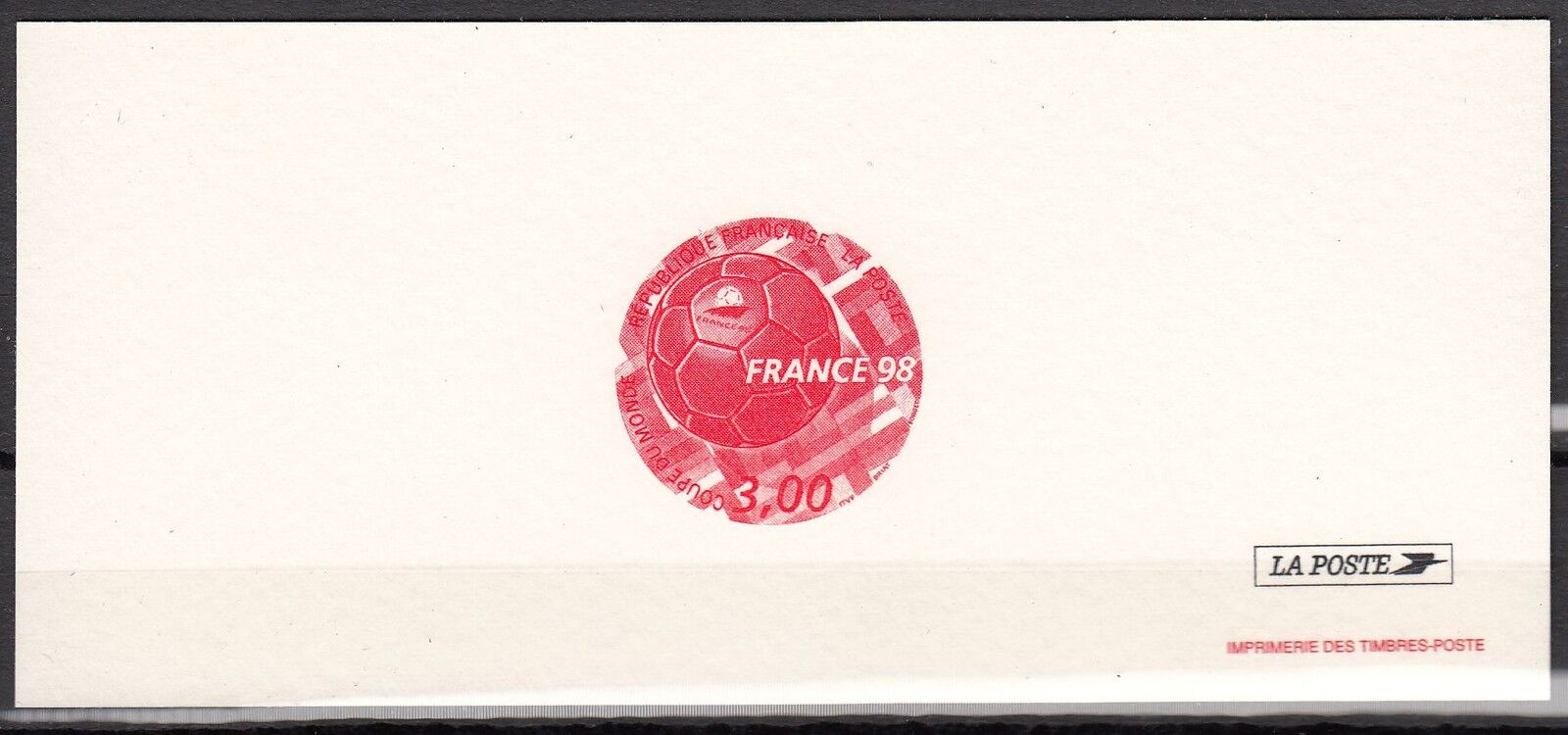 FRANCE GRAVURES DU TIMBRE N 3170 FOOTBALL FRANCE 98 401114804770