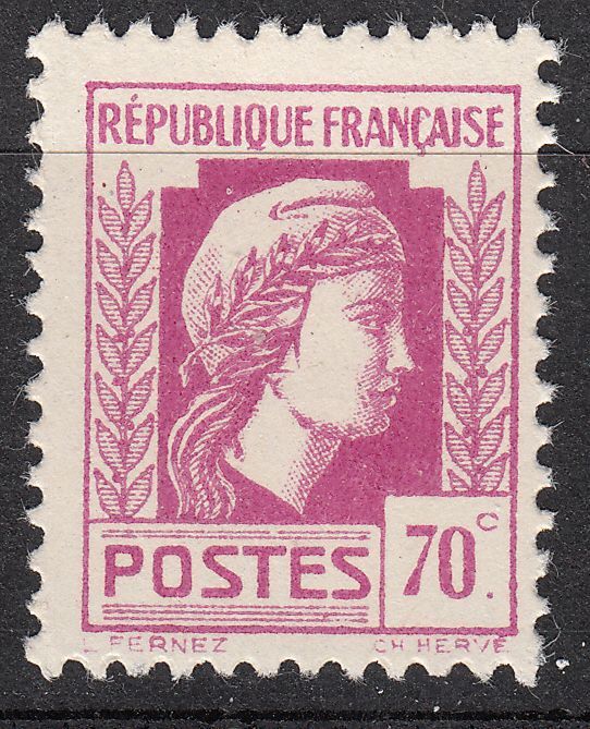 FRANCE TIMBRE N 635 SERIE D ALGER MARIANNE 400620495180