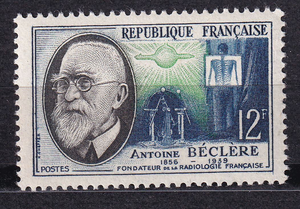 FRANCE TIMBRE NEUF N 1096 ANTOINE BECLERE FONDATEUR DE LA RADIOLOGIE 125795601860