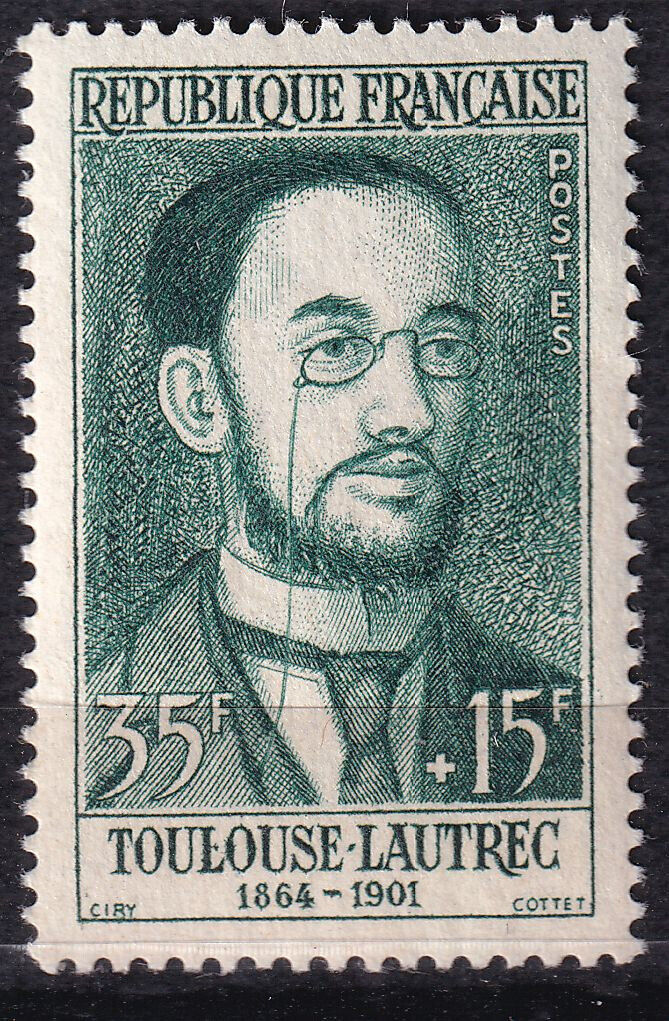 FRANCE TIMBRE NEUF N 1171 TOULOUSE LAUTREC 125799464170