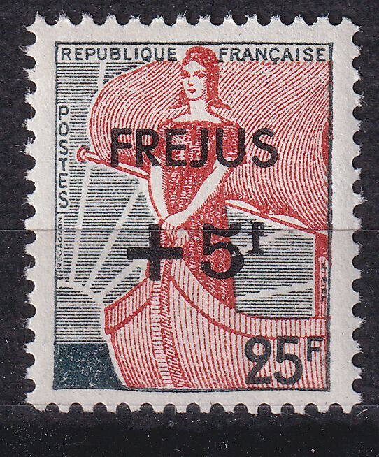 FRANCE TIMBRE NEUF N 1229 MARIANNNE DE LA NEF AUX SINISTRES DE FREJUS 404186591350