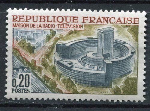 FRANCE TIMBRE NEUF N 1402 MAISON RADIODIFFUSION 120659228370