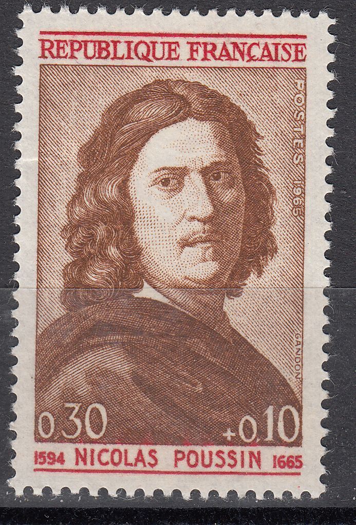 FRANCE TIMBRE NEUF N 1443 NICOLAS POUSSIN PEINTRE 401031381380