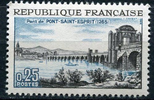 FRANCE TIMBRE NEUF N 1481 PONT SAINT ESPRIT 110625532000