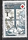 FRANCE TIMBRE NEUF N 1829 CROIX ROUGE L HIVER 400614481320