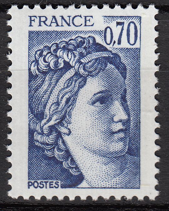 FRANCE TIMBRE NEUF N 2056 TYPE SABINE 121814412510