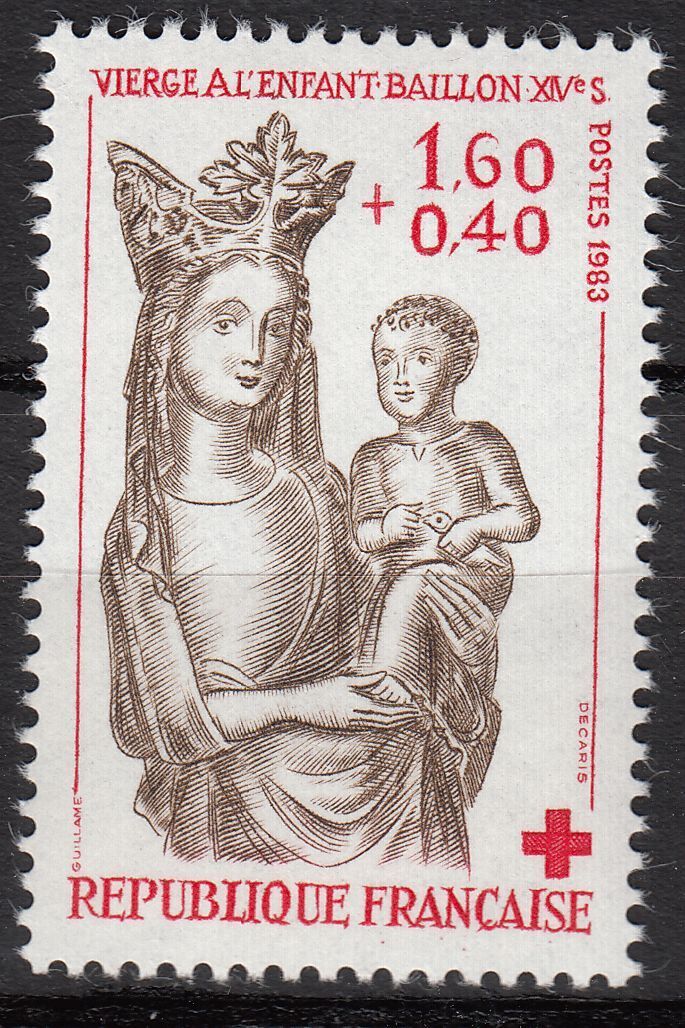 FRANCE TIMBRE NEUF N 2295 VIERGE A L ENFANTS BAILLON CROIX ROUGE 401033743700