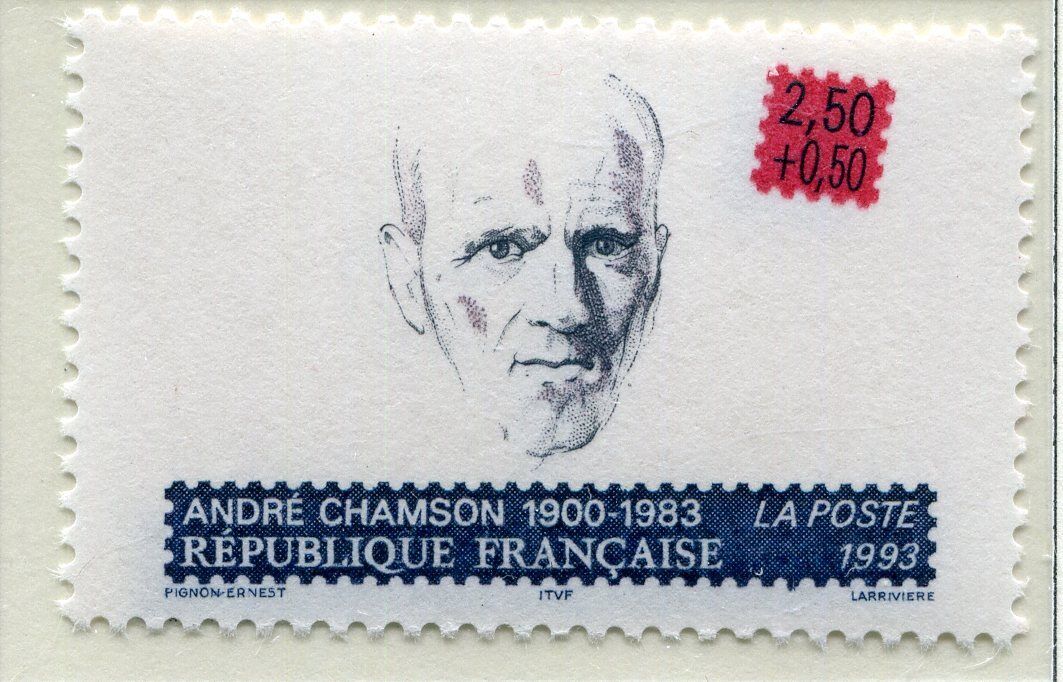 FRANCE TIMBRE NEUF N 2803 ANDRE CHAMSON 400810877350