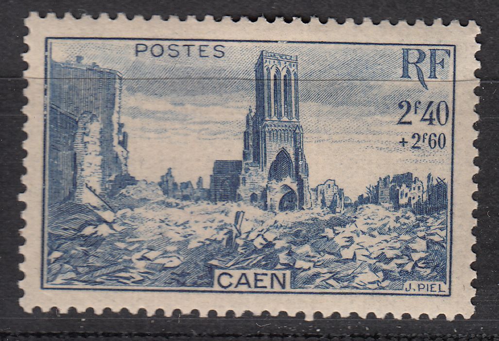 FRANCE TIMBRE NEUF N° 746 Église Saint-Jean a Caen