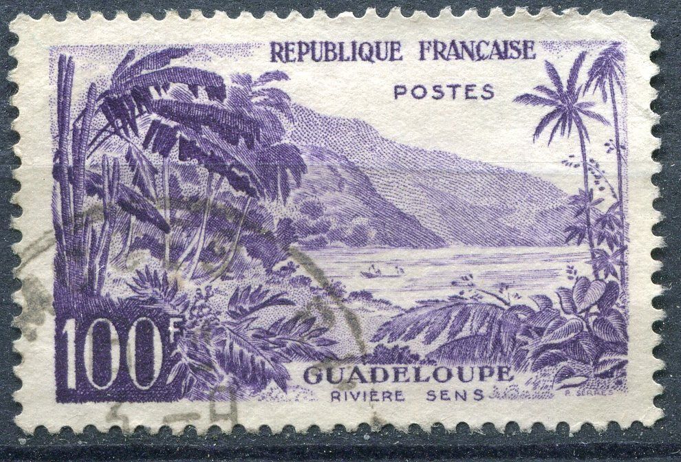 FRANCE TIMBRE OBL N 1194 RIVIERE SENS A LA GUADELOUPE 110935756250