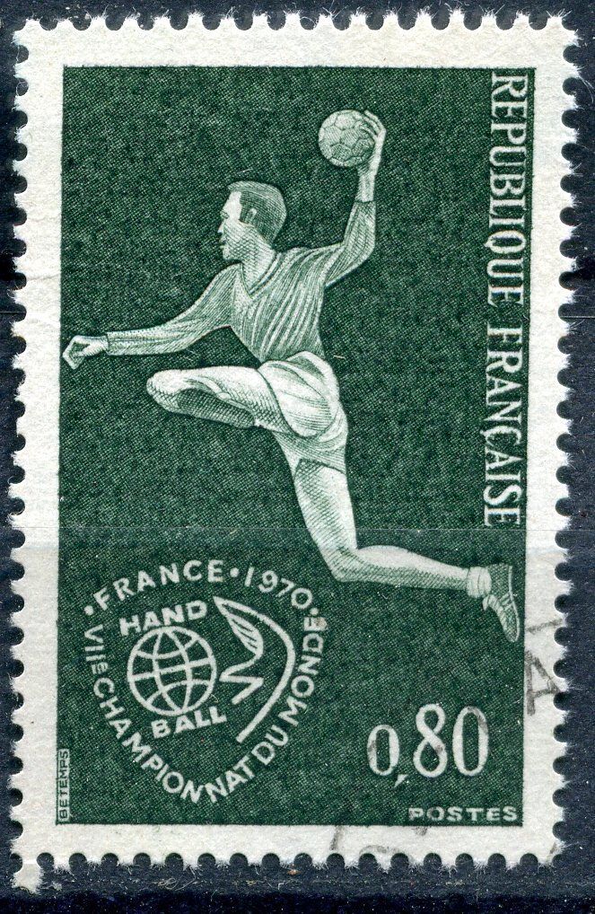 FRANCE TIMBRE OBL N 1629 HANDBALL 120970549560