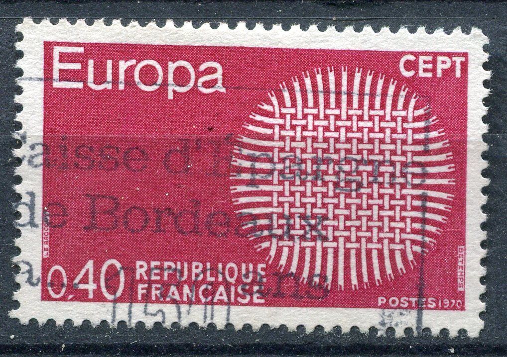 FRANCE TIMBRE OBL N 1637 EUROPA 120969594730