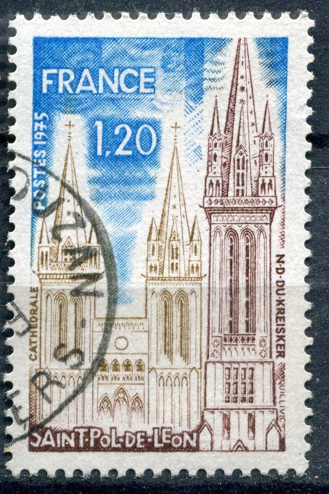 FRANCE TIMBRE OBL N 1808 SAINT POL DE LEON 120964614120