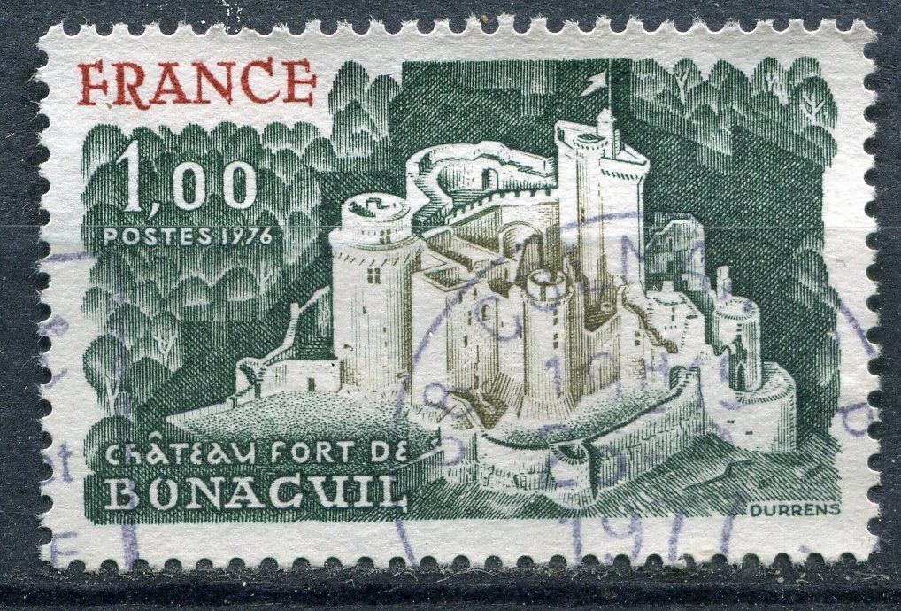 FRANCE TIMBRE OBL N 1871 CHATEAU FORT DE BONAGUIL 120968449970