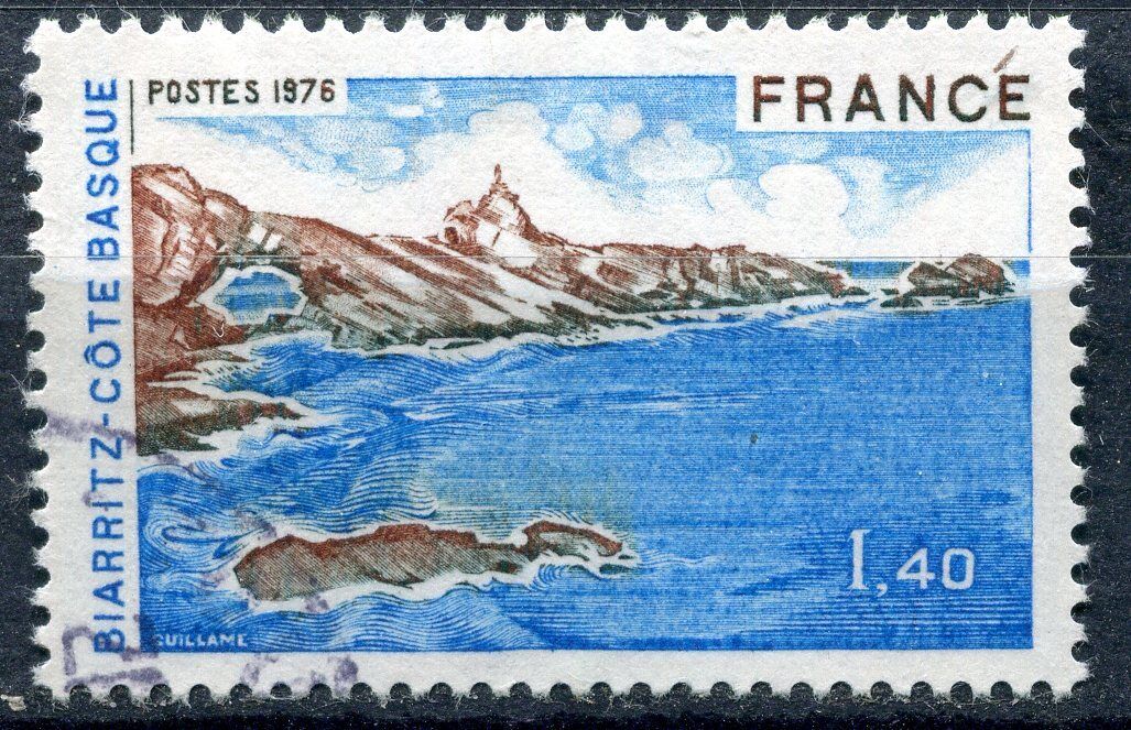 FRANCE TIMBRE OBL N 1903 BIARRITZ COTE BASQUE 110935657680