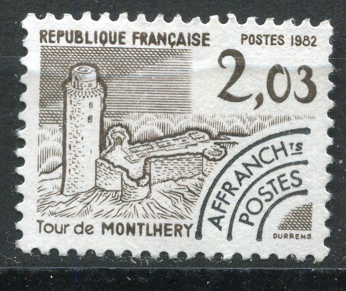 FRANCE TIMBRE PREOBLITERE N 176 OBL TOUR DE MONTLHERY 400814034090