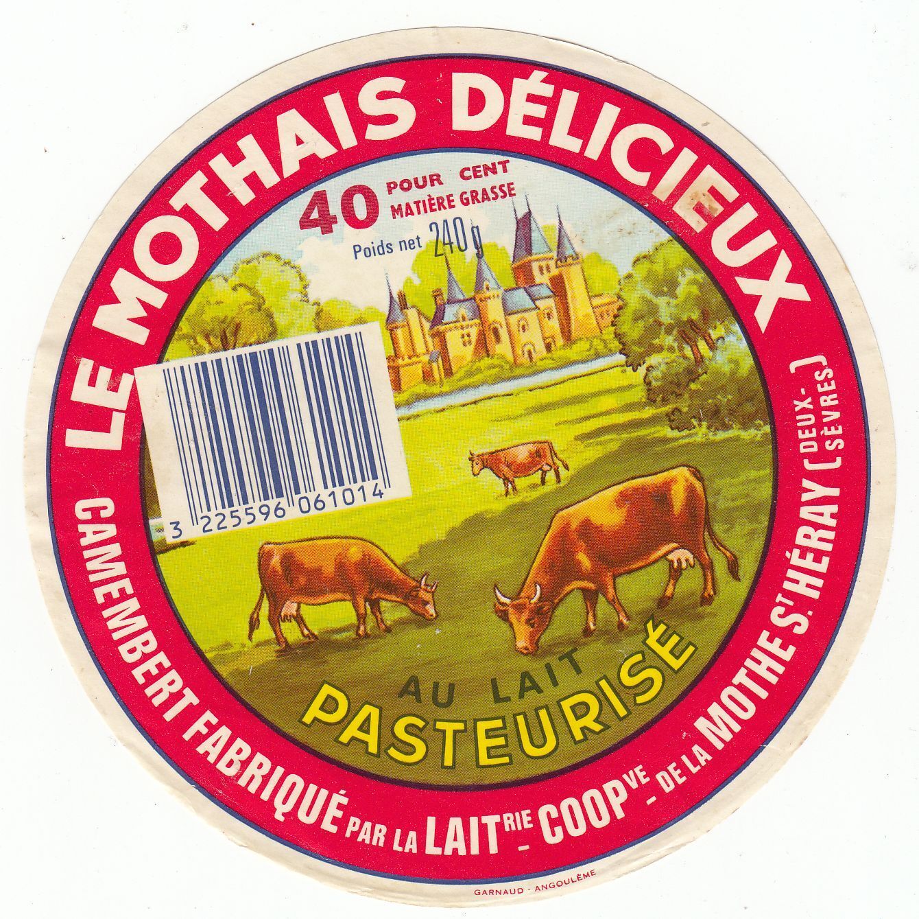 FROMAGE CAMEMBERT LE MOTHAIS DELICIEUX MOTHE ST HERAY 121663093150