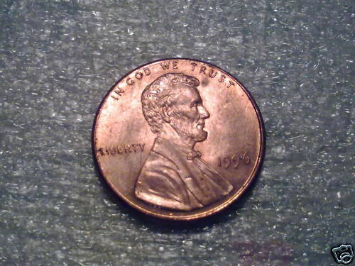 ONE CENT USA 1996 110613328460