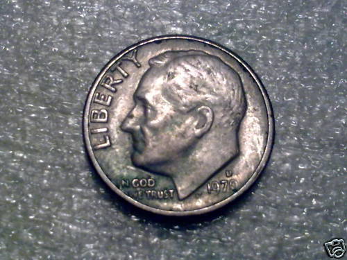 ONE DIME USA 1970 D 110613329220