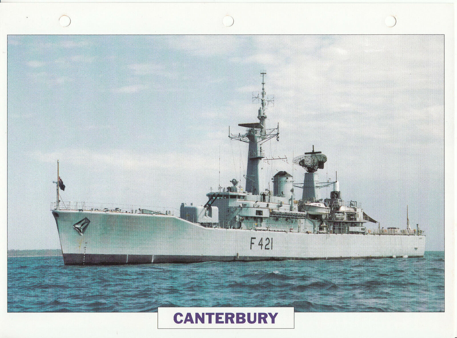 PHOTO BATEAU MILITAIRE FREGATE CANTERBURY NOUVELLE ZELANDE 1970 123797976030