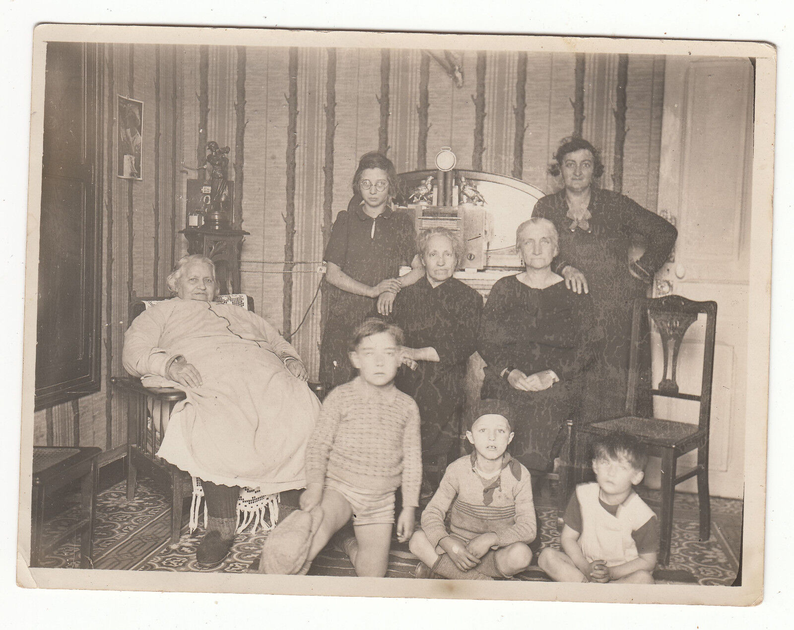 PHOTO DE FAMILLE PRISE A MEDEA EN 1935 401280307090