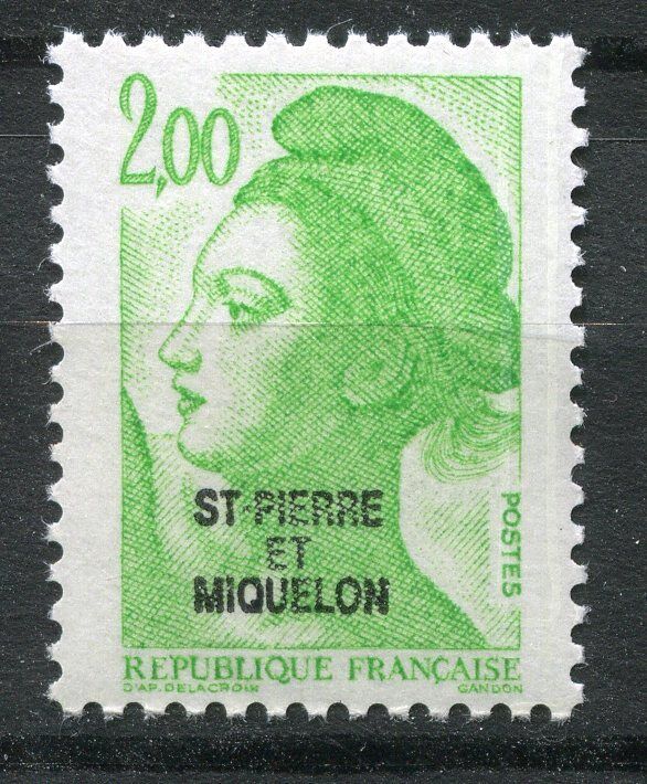 SAINT PIERRE ET MIQUELON TIMBRE NEUF N 463 LIBERTE DE GANDON 400801973420