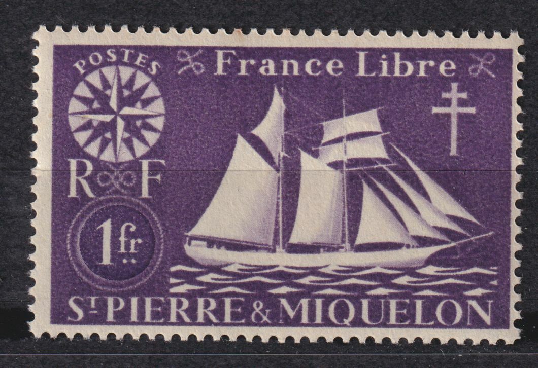 ST PIERRE ET MIQUELON TIMBRE COLONIE FRANCE NEUF N 302 SERIE DE LONDRES 124802976340