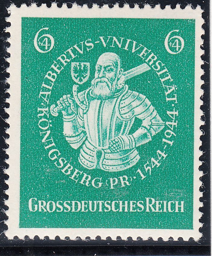 TIMBRE ALLEMAGNE NEUF CHARNIERE N 816 DUC ALBRECHT UNIVERSITE ALBERTUS 401183741410