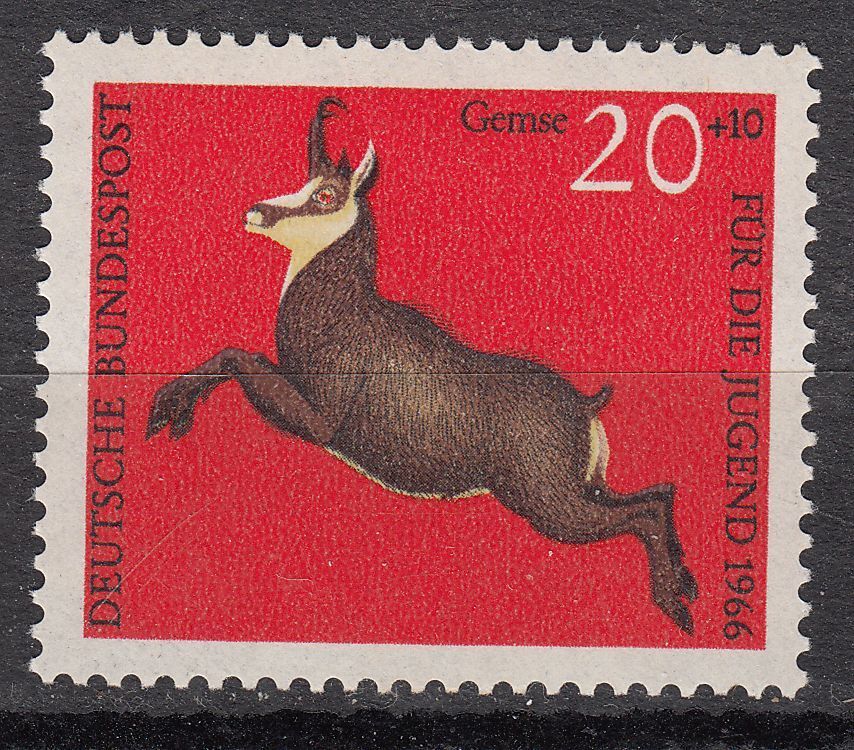 TIMBRE ALLEMAGNE NEUF N 365 FAUNE CHAMOIS 122297618870