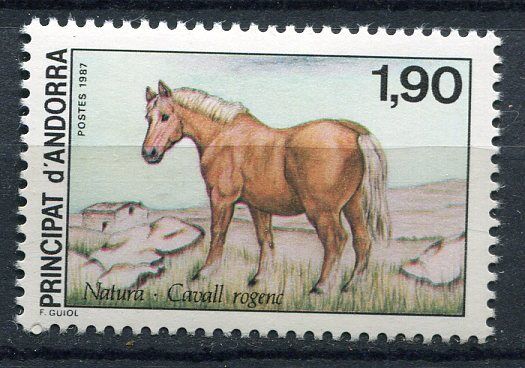 TIMBRE ANDORRE FRANCE NEUF N 361 FAUNE CHEVAL 400745951600