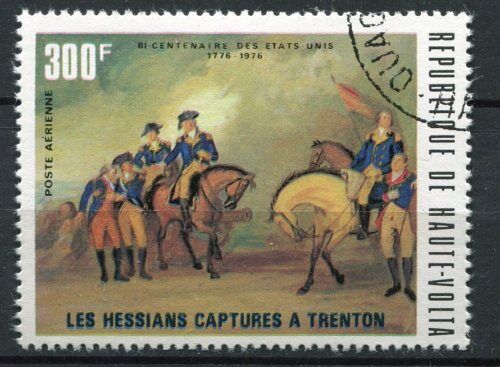 TIMBRE BICENTENAIRE US LES HESSIANS CAPTURES A TRENTON 110669348750