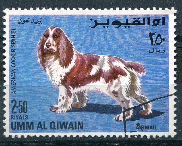 TIMBRE CHIEN AMERICAN COCKER SPANIEL 120808449390