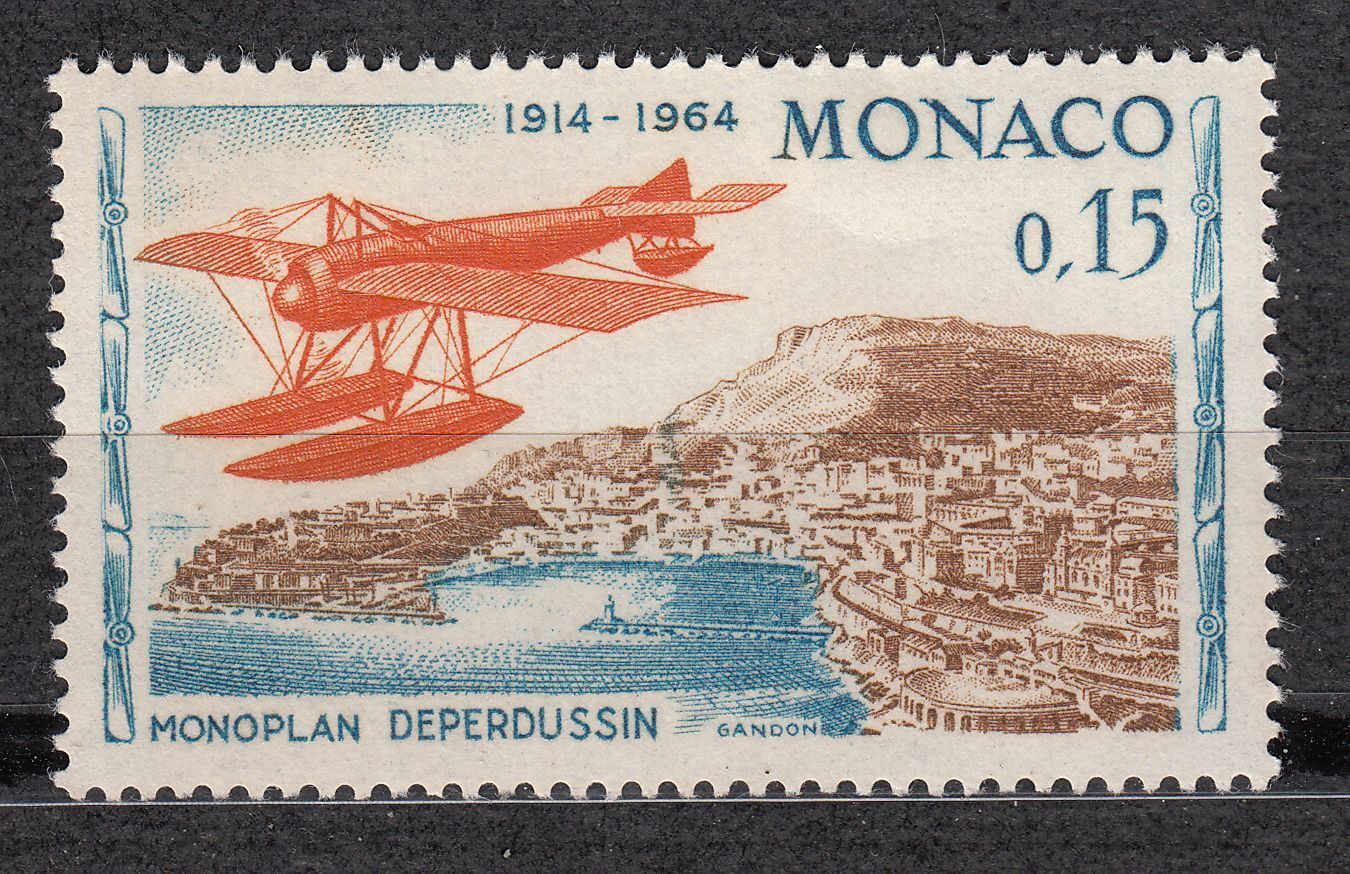 TIMBRE MONACO NEUF N 643 AVIATION MONOPLAN DEPERDUSSIN 123109397100