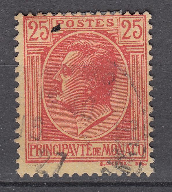 TIMBRE MONACO OBL N 81 PRINCE LOUIS II 123367544090