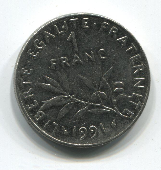 1 FRANC SEMEUSE 1991 120941476641