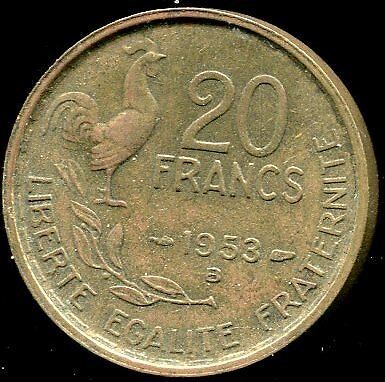 20 FRANCS GUIRAUD 1953 B 110766816421