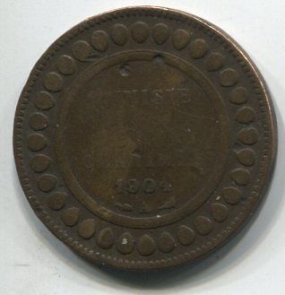 5 CENTIMES TUNISIE 1904 A 120883182801