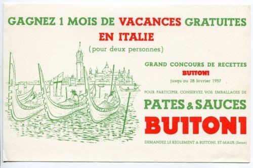 BUVARD BUITONI PATES SAUCES 110616232631