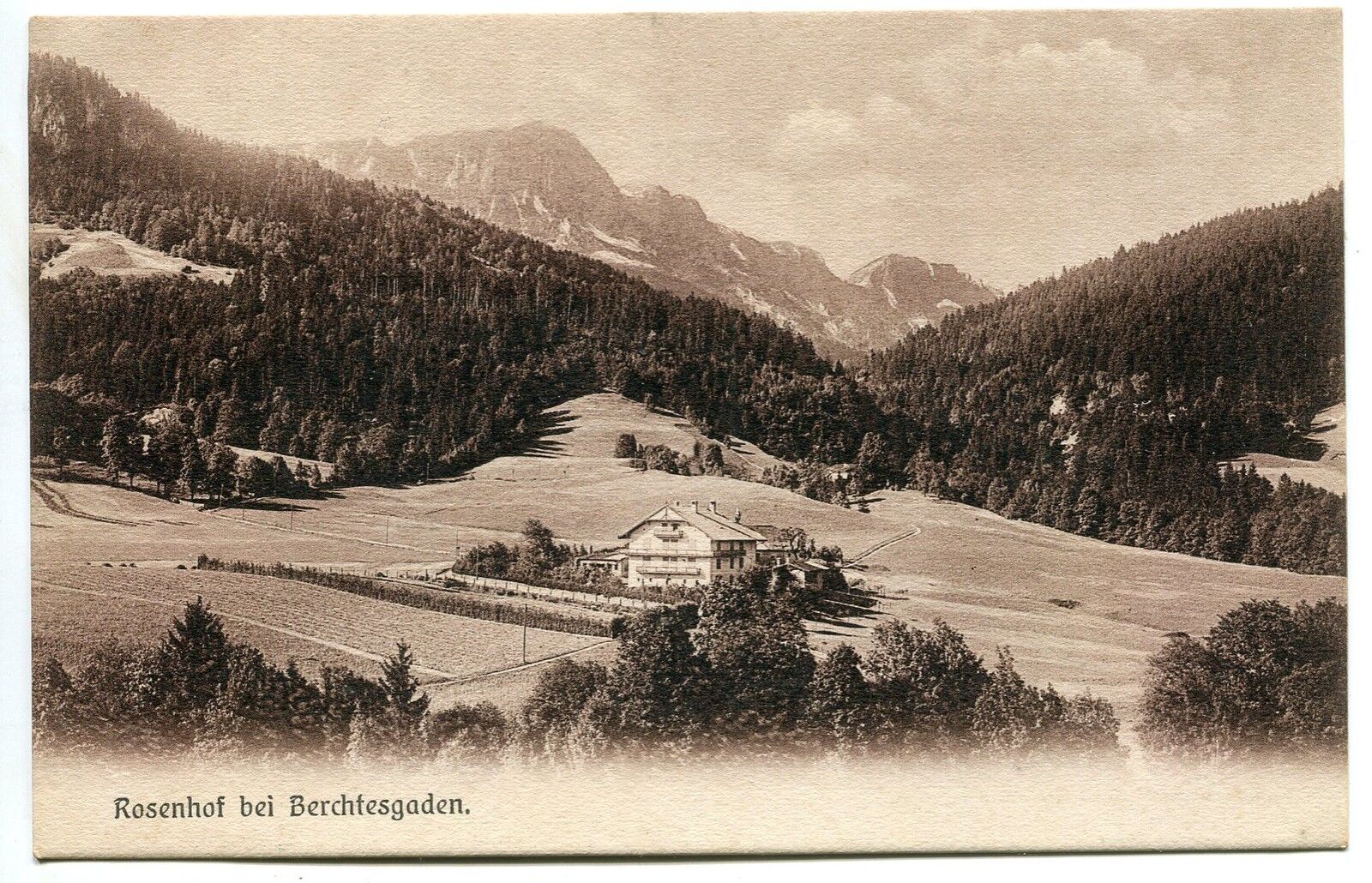 CARTE POSTALE ALLEMAGNE ROSENHOF BEI BERCHTESGADEN 400720166681