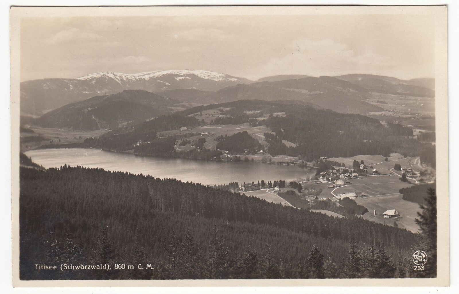 CARTE POSTALE ALLEMAGNE TITISEE SCHWARZWALD 401089255691