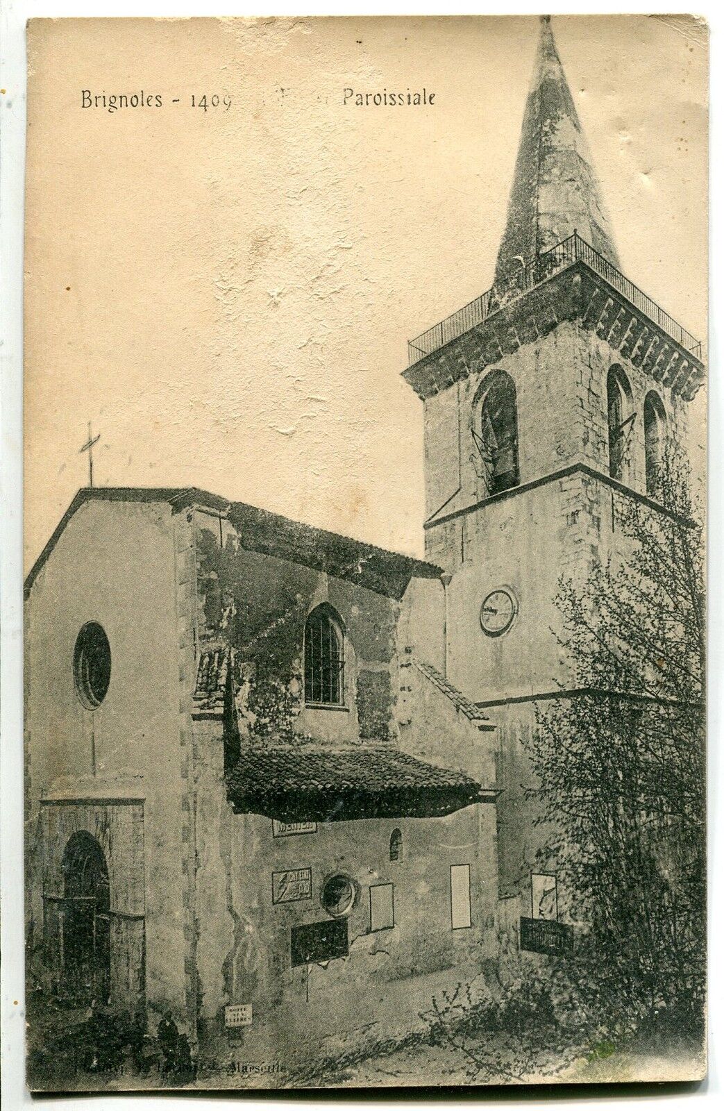 CARTE POSTALE BRIGNOLE PAROISSIALE 400638764531