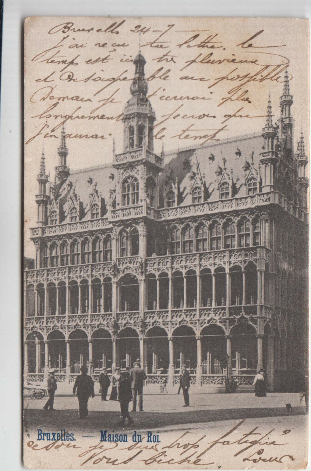 CARTE POSTALE BRUXELLES MAISON DU ROI 123936488511