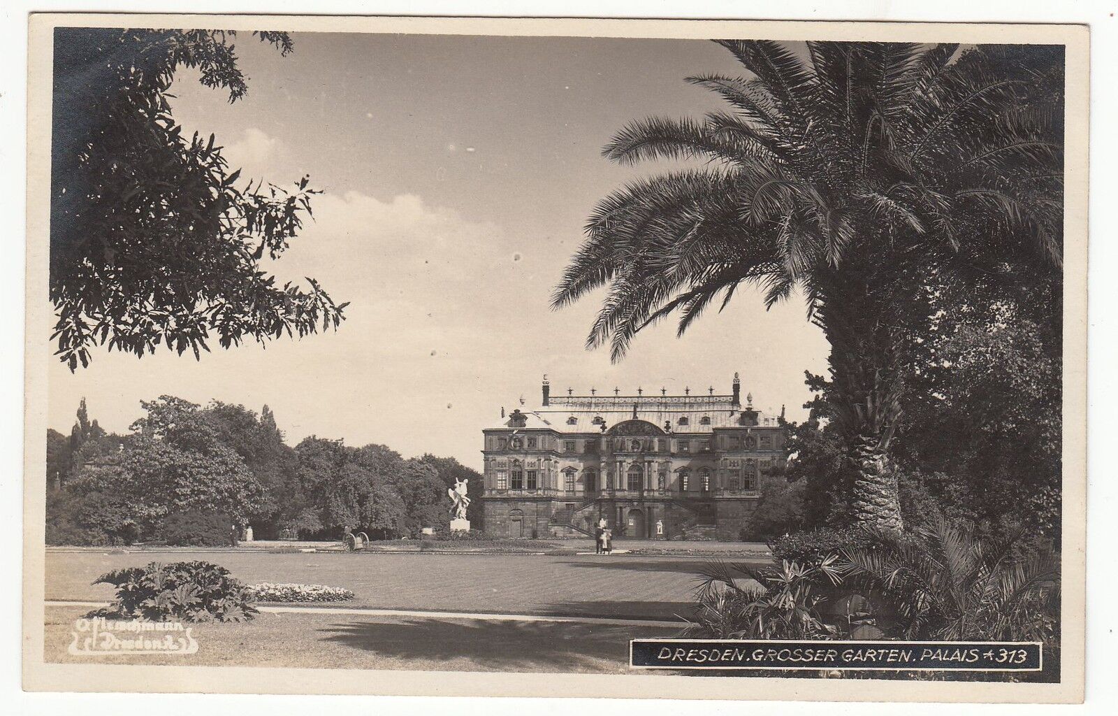 CARTE POSTALE DRESDEN GROSSER GARTEN PALAIS 121923208791