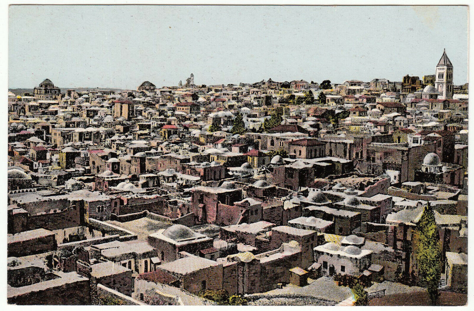 CARTE POSTALE JERUSALEM VUE PRISE DE LA TOUR D ANTONIA 123966830661